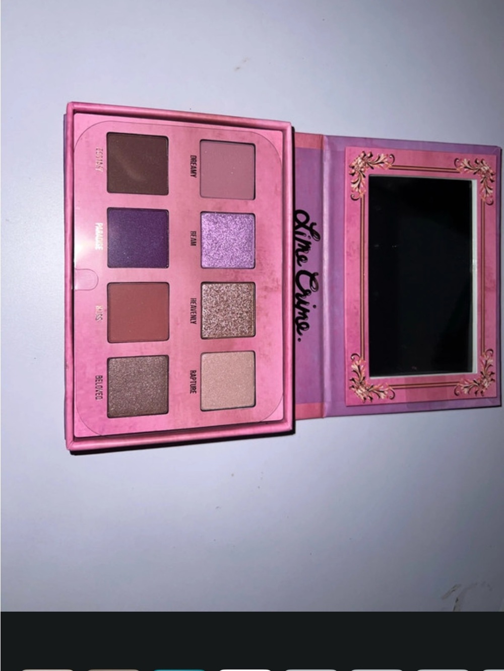 Lime Crime venuslll Palette — Rose, Plum & Shimmer Mix